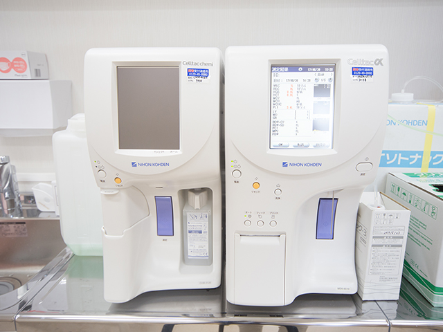 血球計算機、CRP測定装置